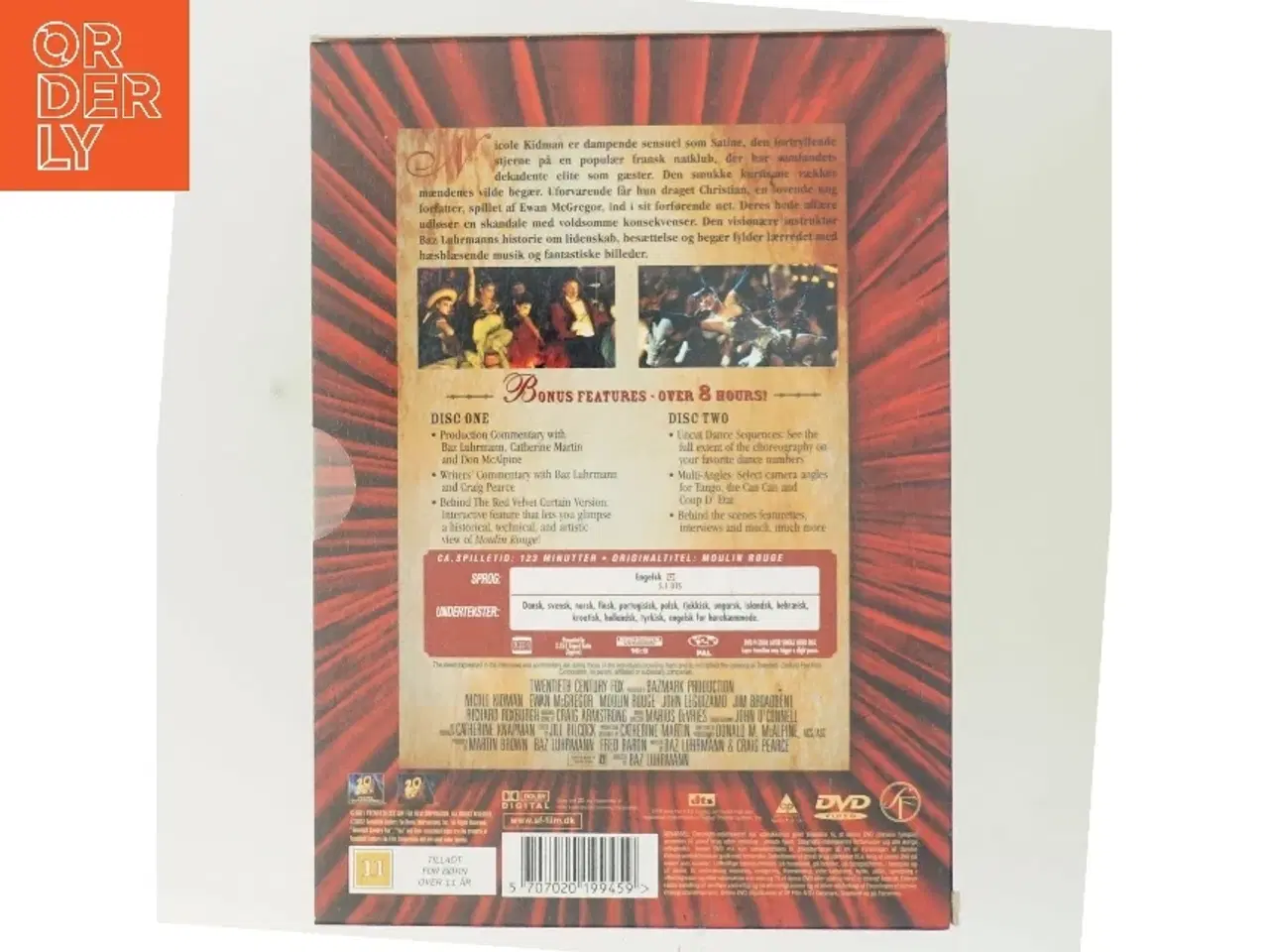 Billede 3 - Moulin Rouge med Nicole Kidman (DVD)