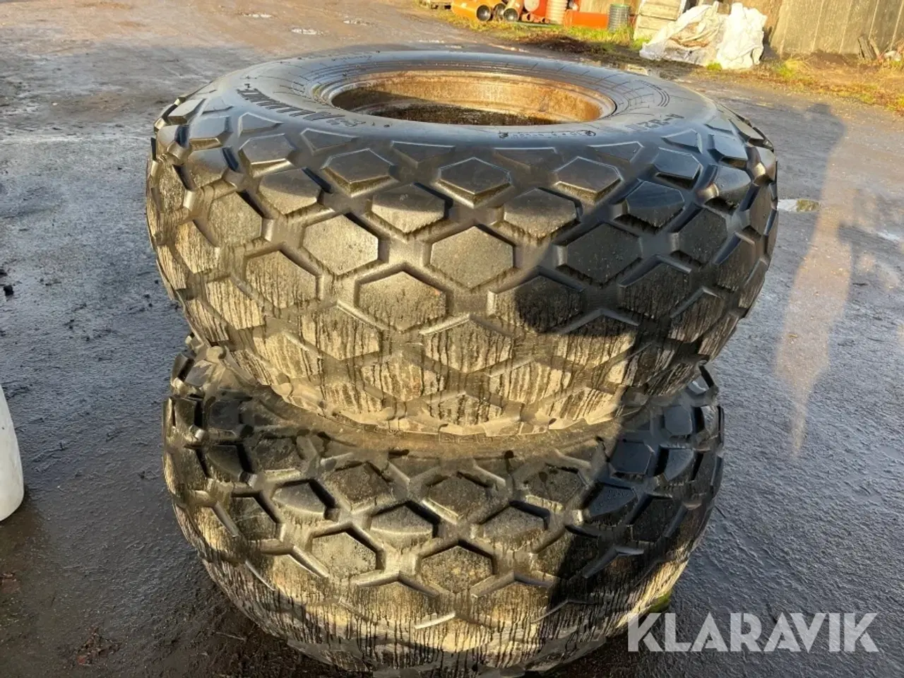 Billede 1 - Dæk med fælg ALLIANCE 23.1-26