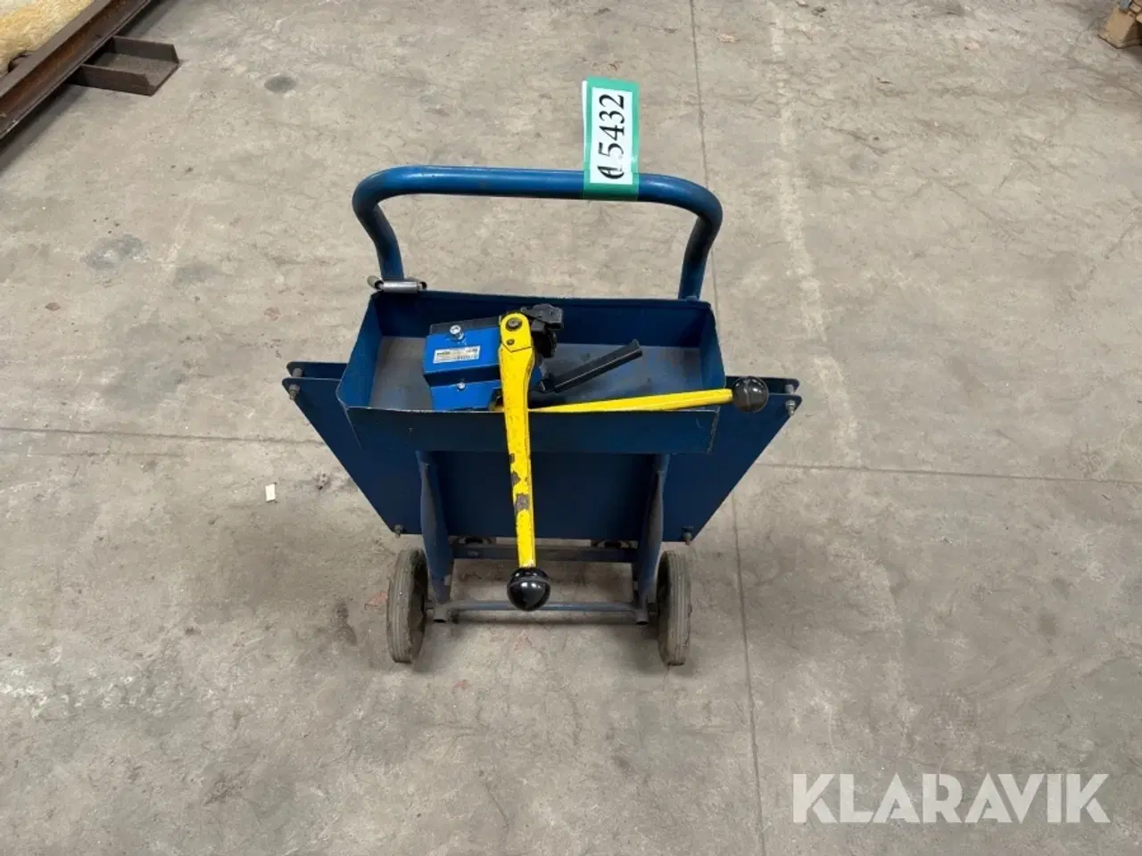 Billede 6 - Båndstrammervogn Cyklop Qpf til stålbånd