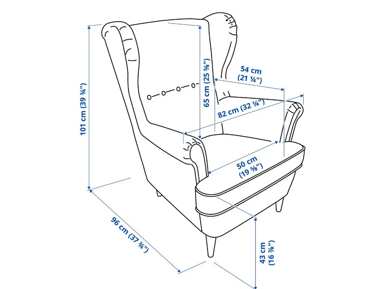 Billede 3 - Lænestol med puf
