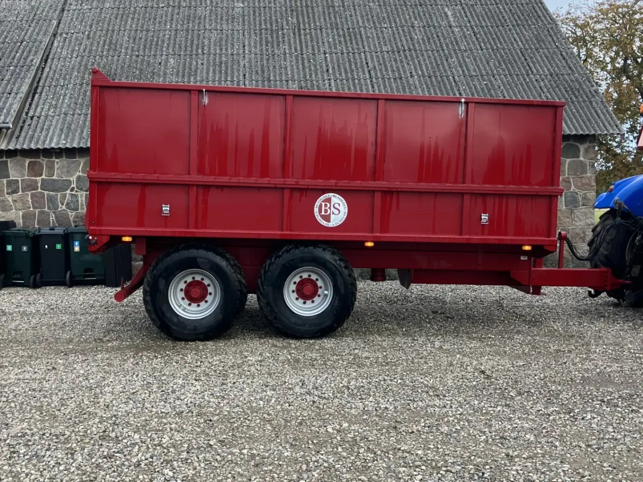 Billede 1 - BS 18T kornvogn men entreprenørundervogn