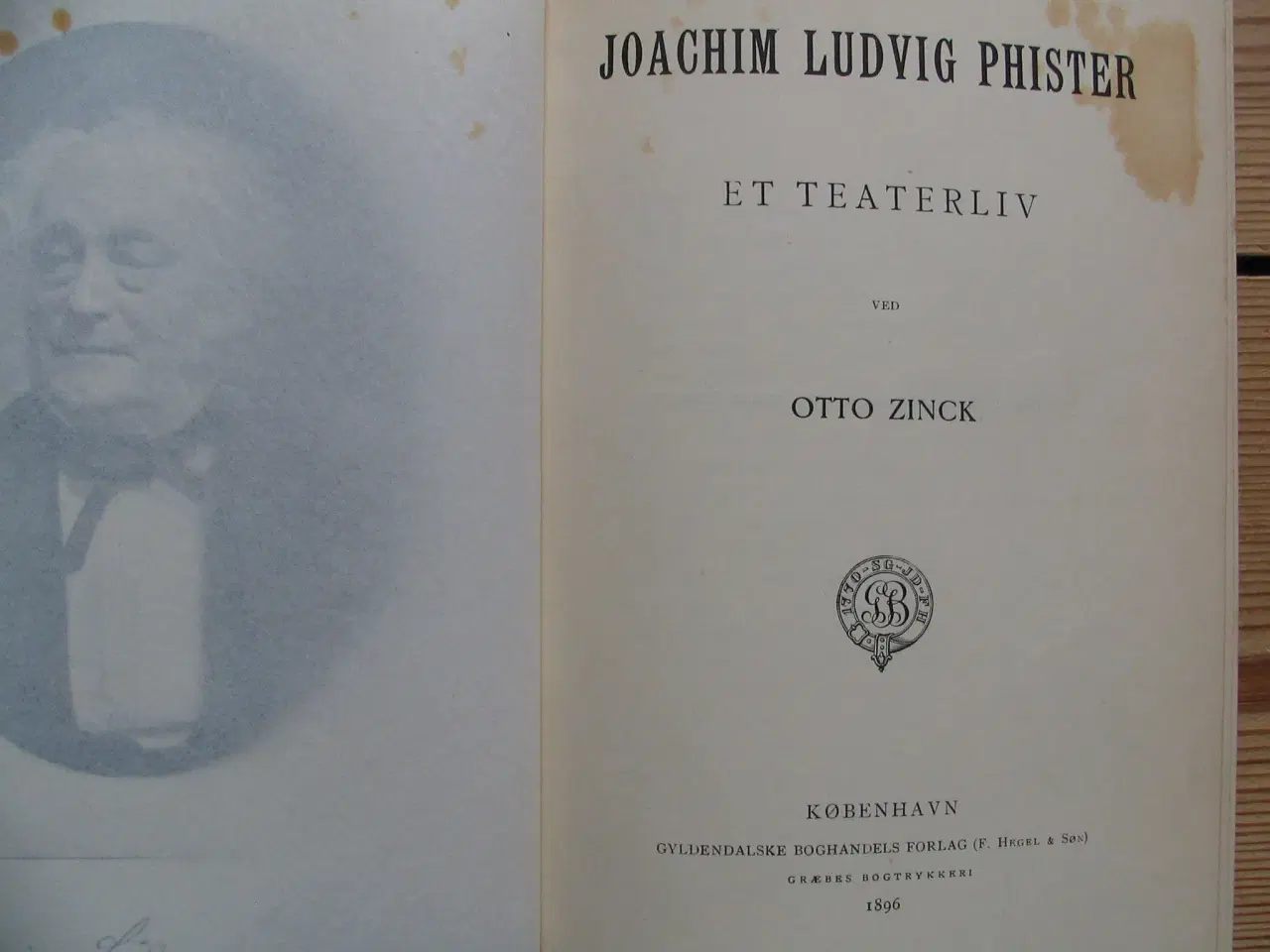 Billede 4 - Otto Zinck. Joachim Ludvig Phister (1807-1896)