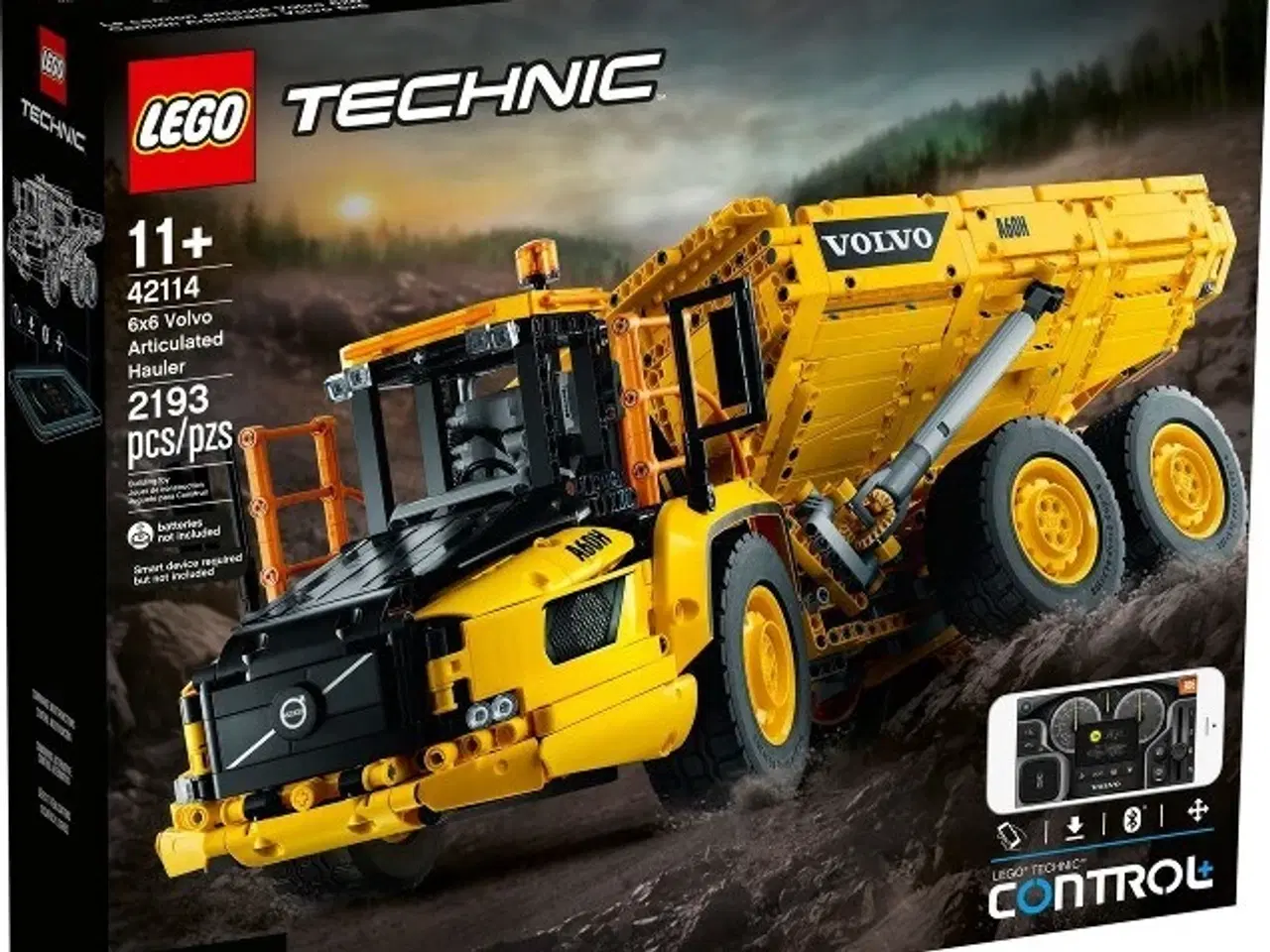 Billede 1 - Lego Volvo-dumper 42114