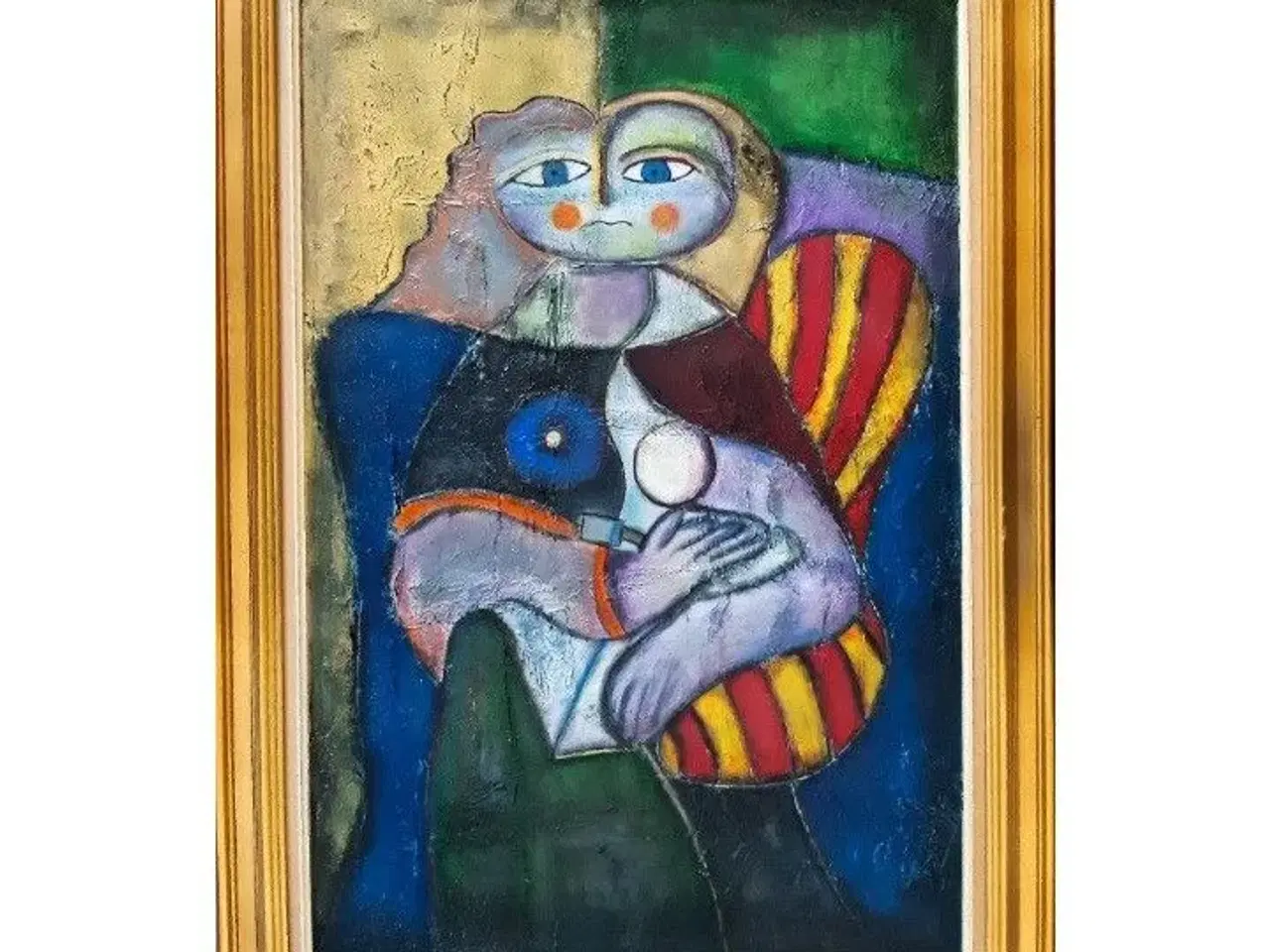 Billede 1 - Akrylmaleri, Picasso interpretation