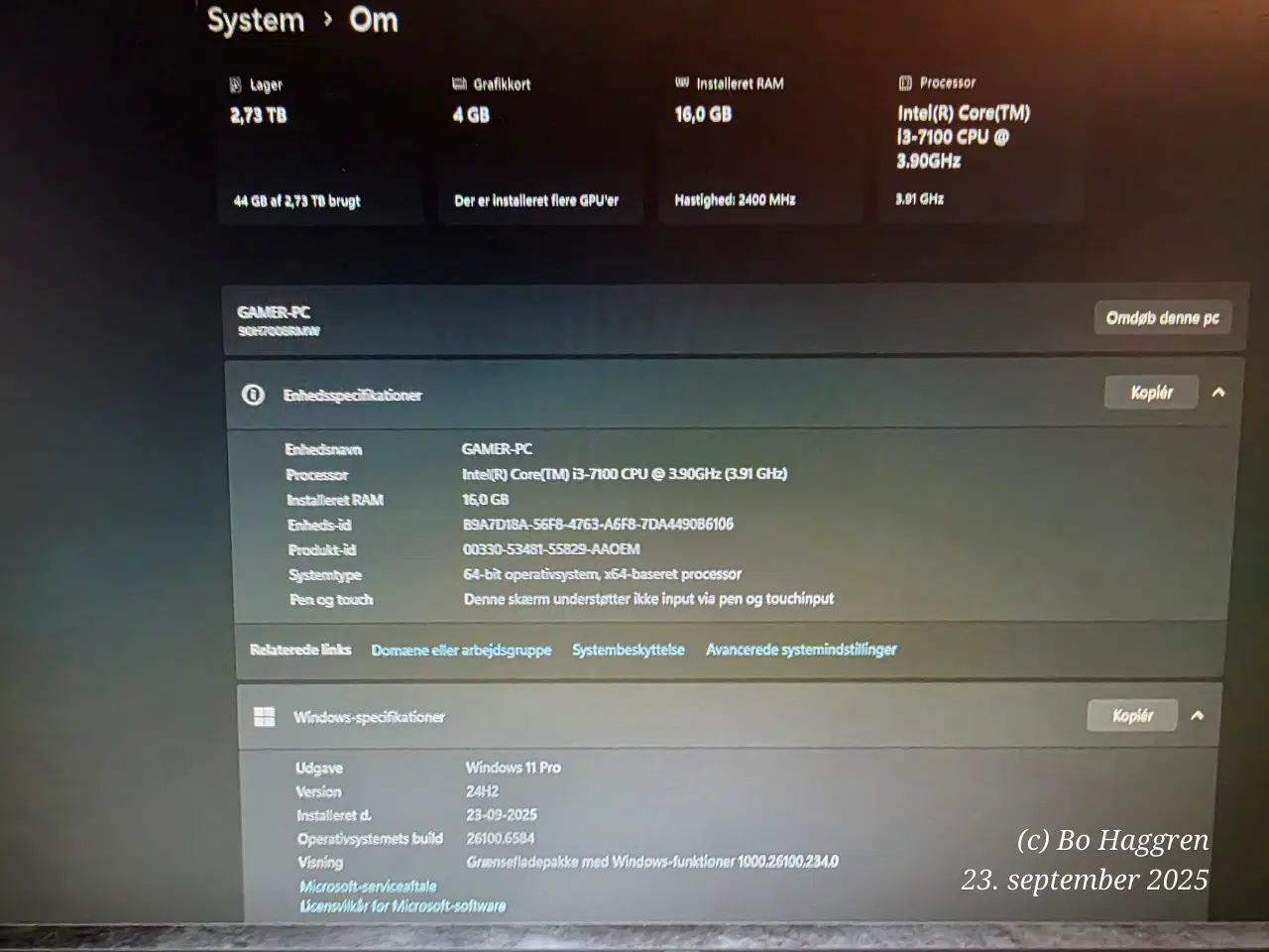 Billede 4 - Begynder Gaming PC / Studie-brug / Medie-Player