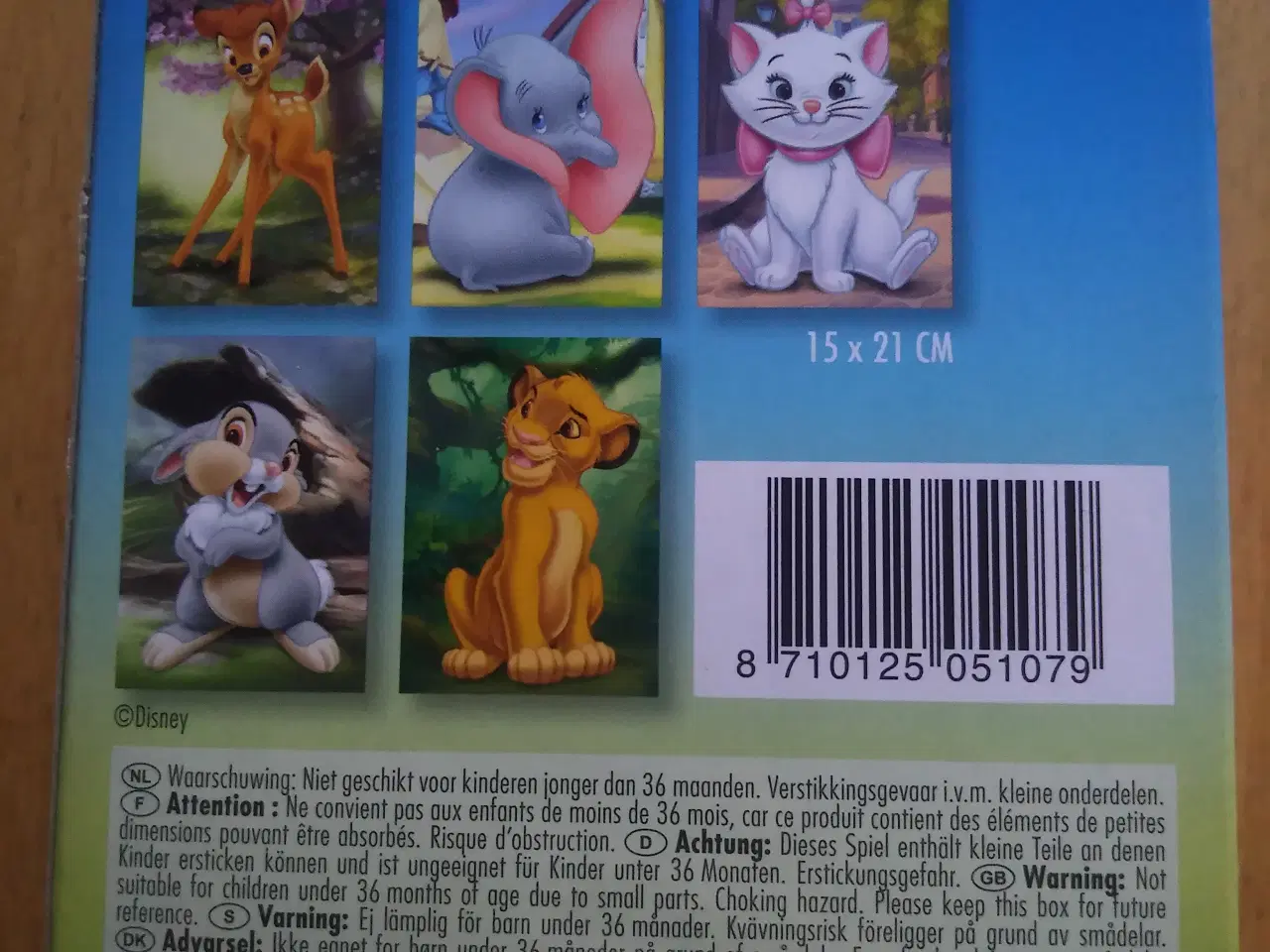 Billede 2 - Disney puslespil med 35 brikker