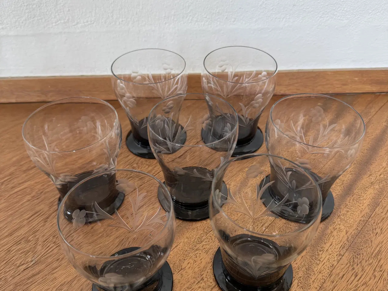 Billede 5 - Holmegaard kande og 7 glas