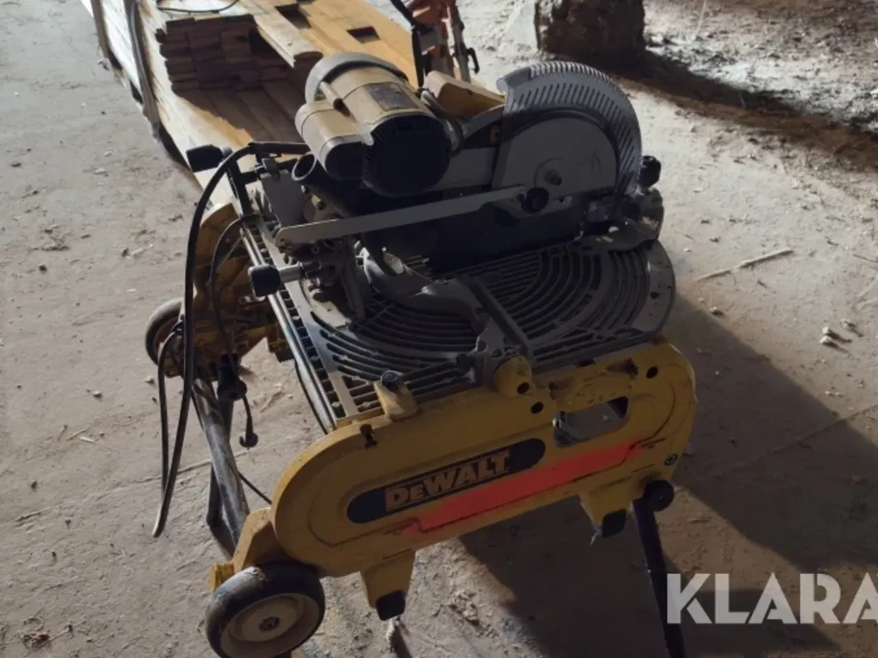 Billede 6 - DeWalt DW705-XC – Geringssav med udtræk Dewalt Dw705