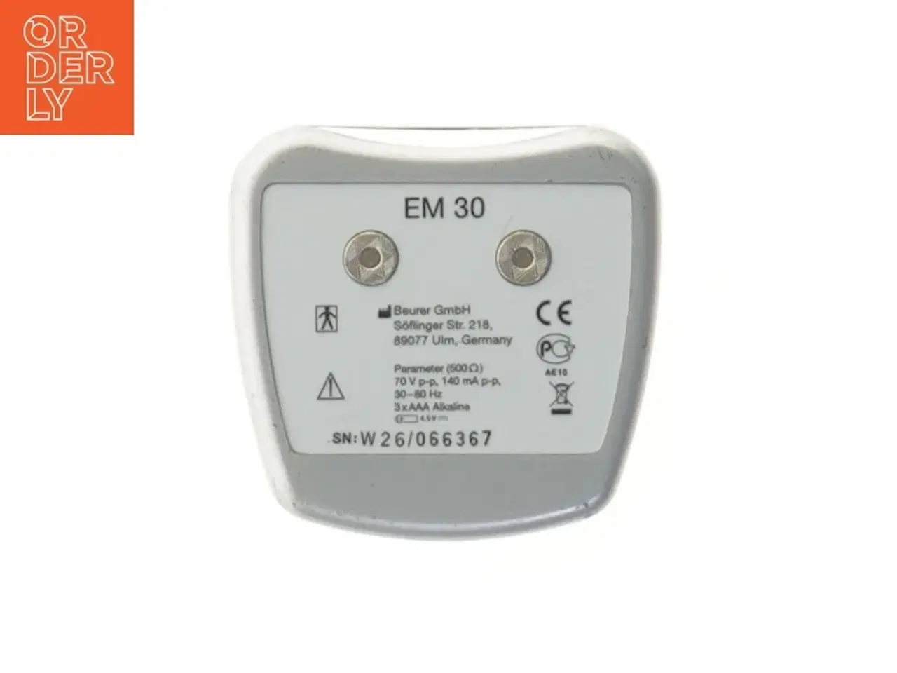 Billede 4 - Beurer EM 30 muskelstimulering enhed fra Beurer (str. 8,5x9 cm)