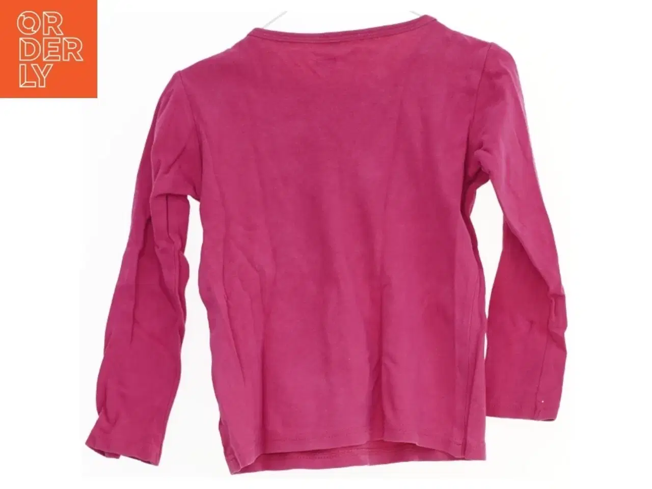 Billede 2 - Langærmet bluse med tryk af læber fra Name It (str. 116)