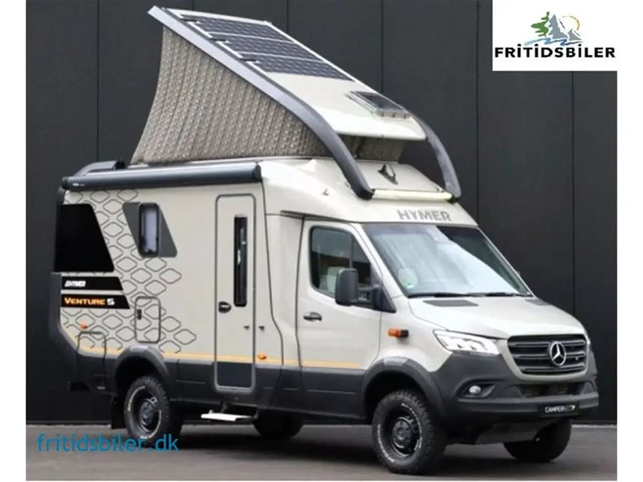 Billede 1 - 2024 - Hymer Venture S 190hk   HYMER Venture S definerer en helt ny køretøjskategori – en innovativ autocamper, der opfylder de højeste krav til design og funktion