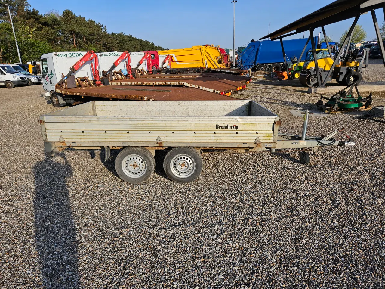 Billede 2 - Brenderup 2 tons trailer model 4310 TB alu