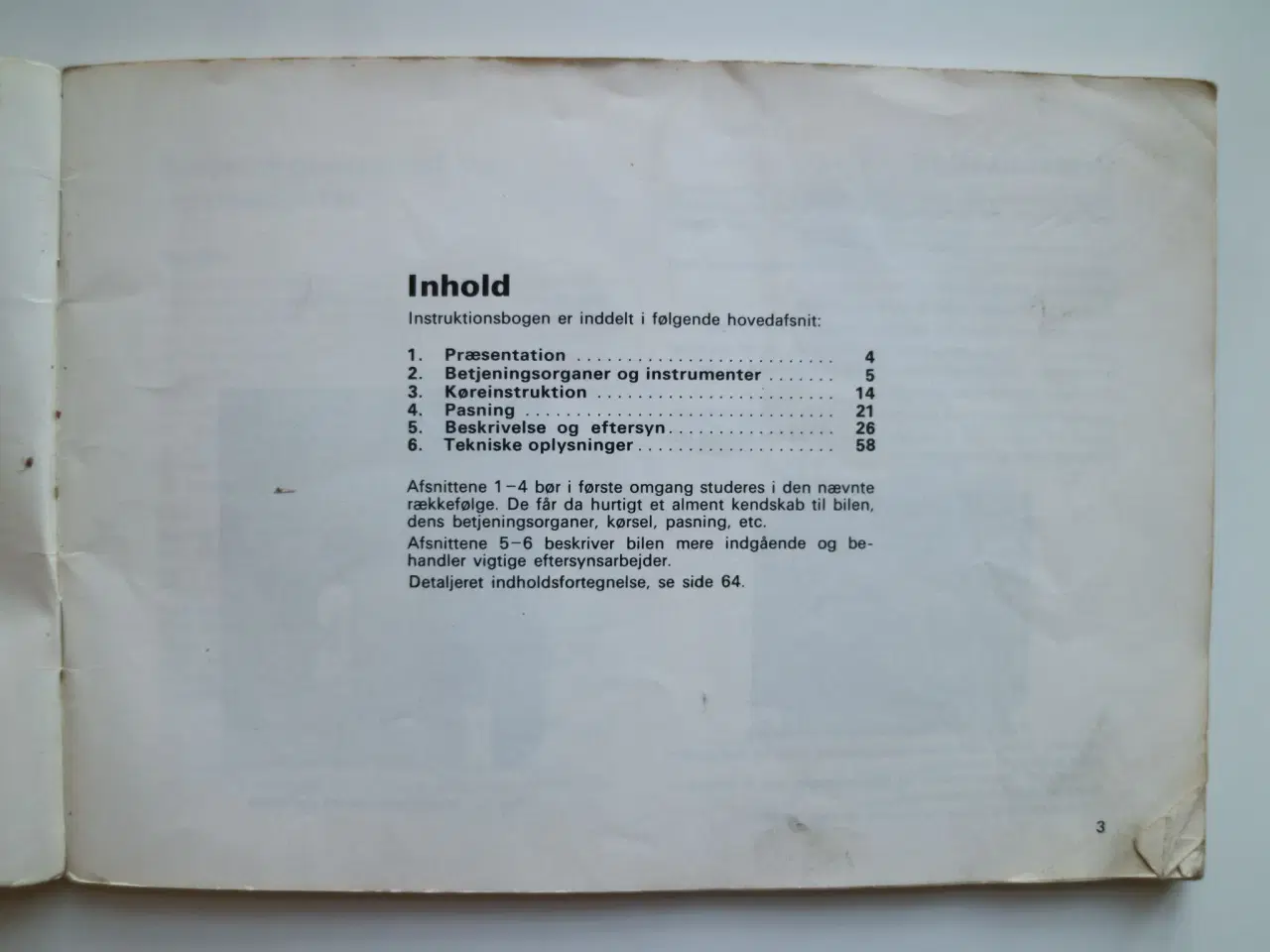 Billede 5 - Instruktionsbog - SAAB 96 V4 - trykt 1968