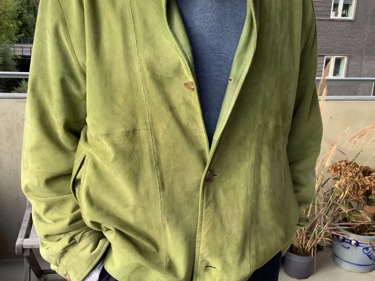 Billede 3 - Herrerjakke i ruskind