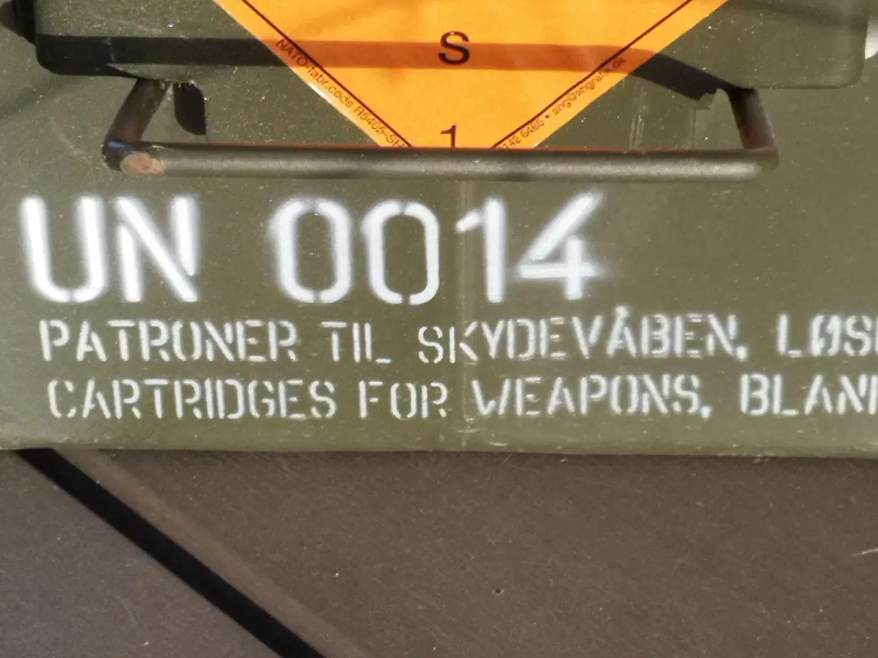 Billede 5 - Militær . Kasse til patroner 
