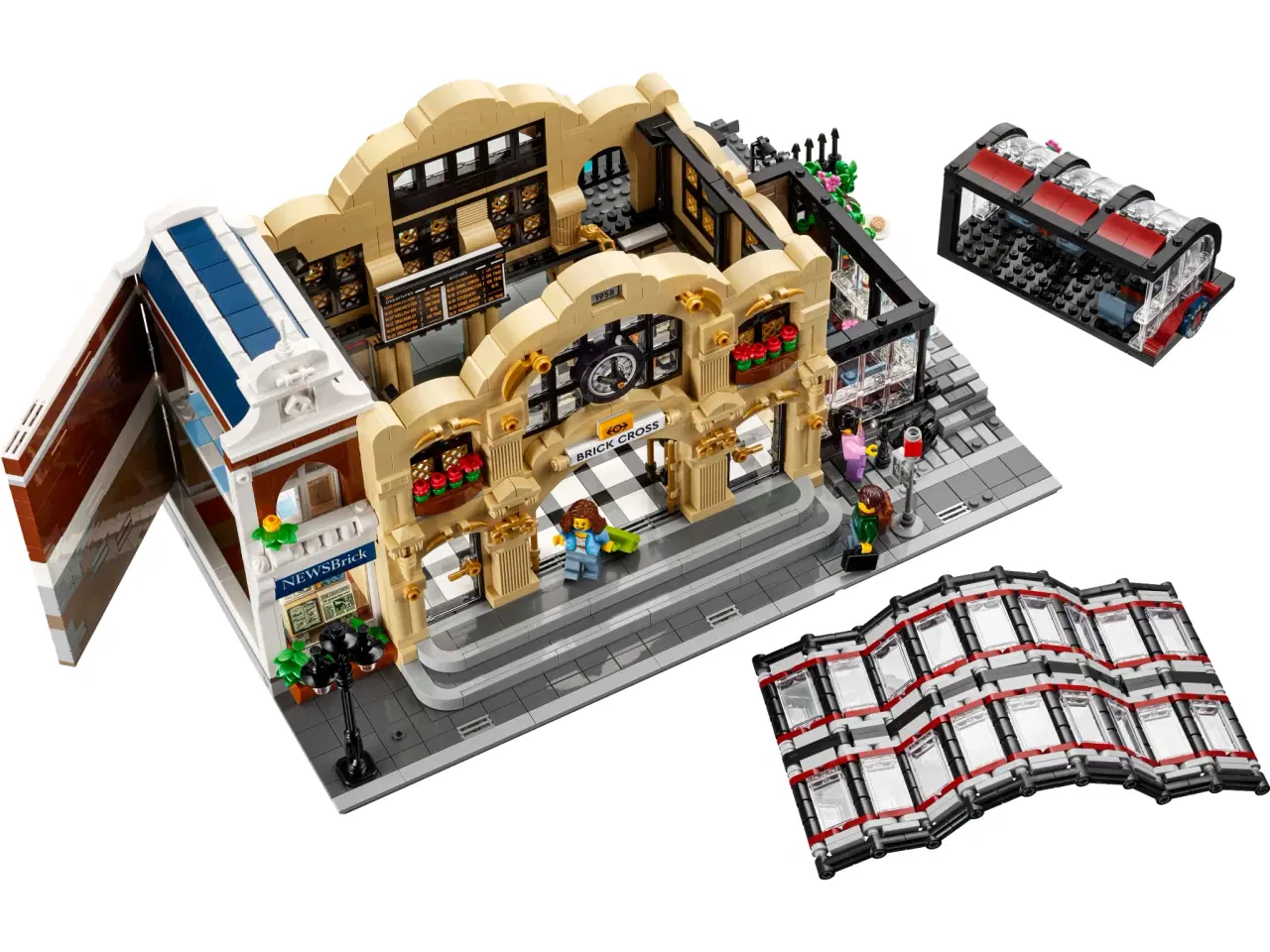 Billede 3 - LEGO Brick Cross Train Station 910034