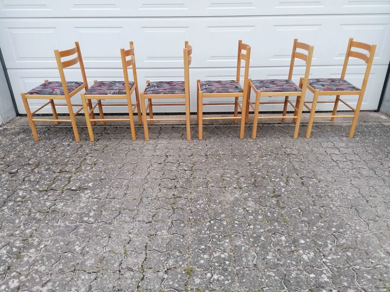 Billede 7 - Spisebordsstole i Bøg