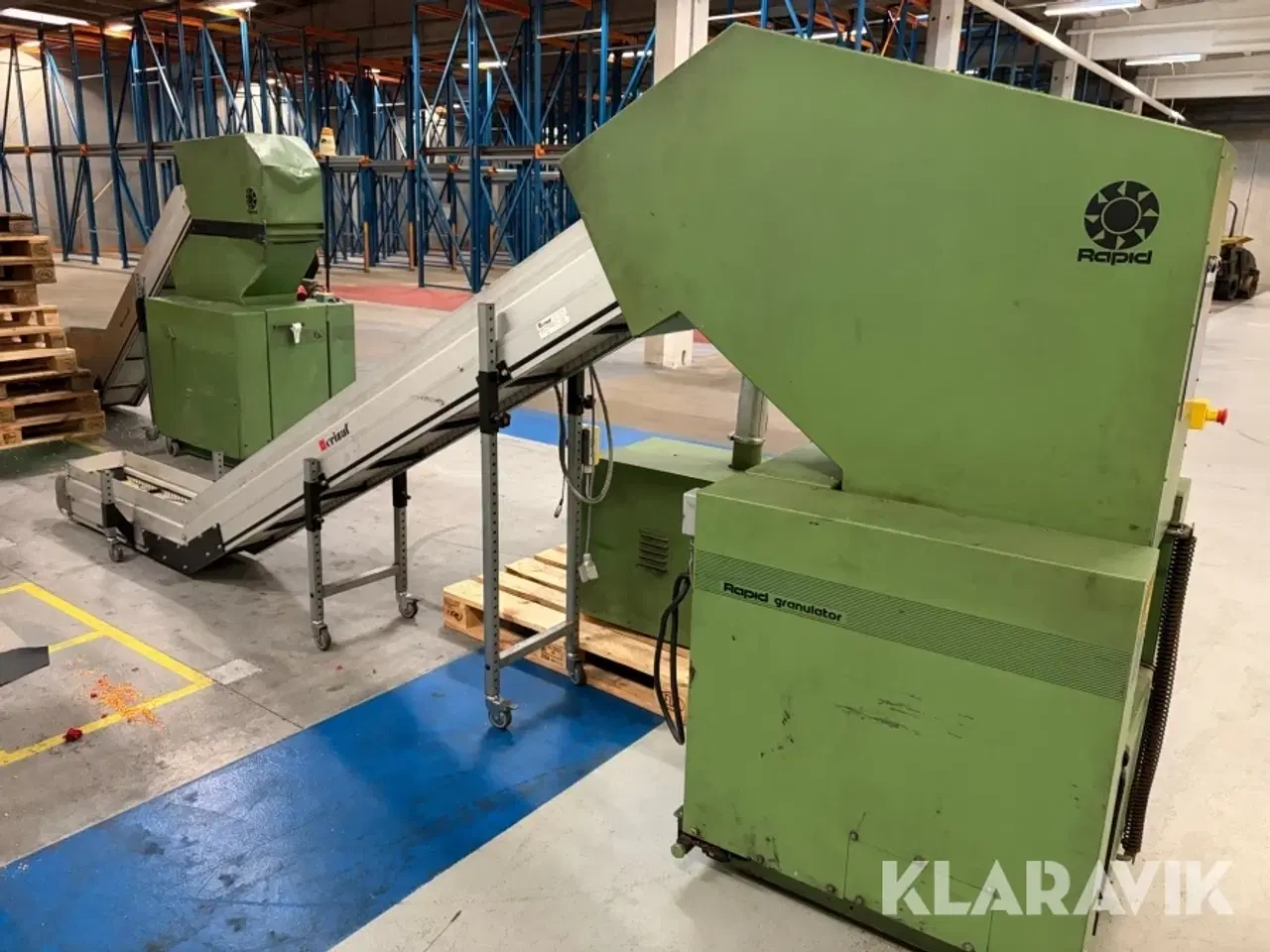 Billede 6 - Plastgranulator Rapid 3026-kb med transportbånd