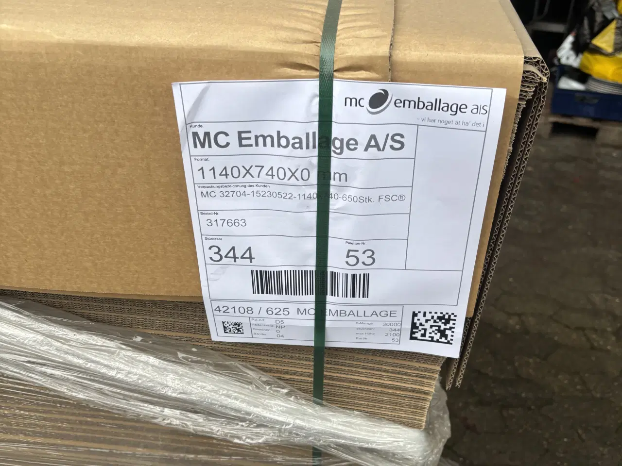 Billede 2 - Mellemlægs ark 