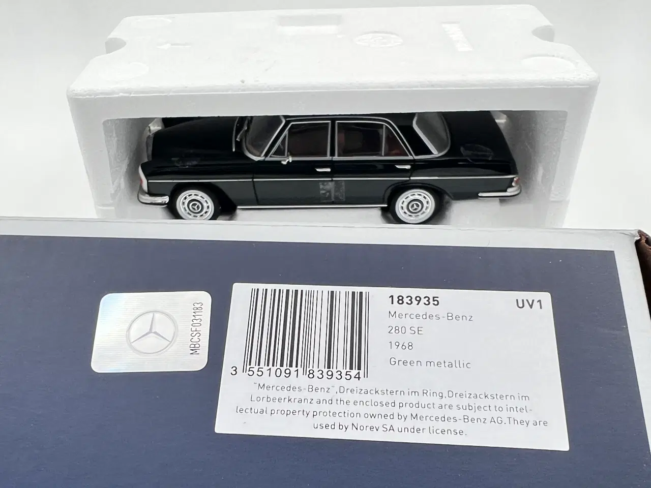 Billede 10 - 1968 Mercedes-Benz 280 SE Limousine - 1:18