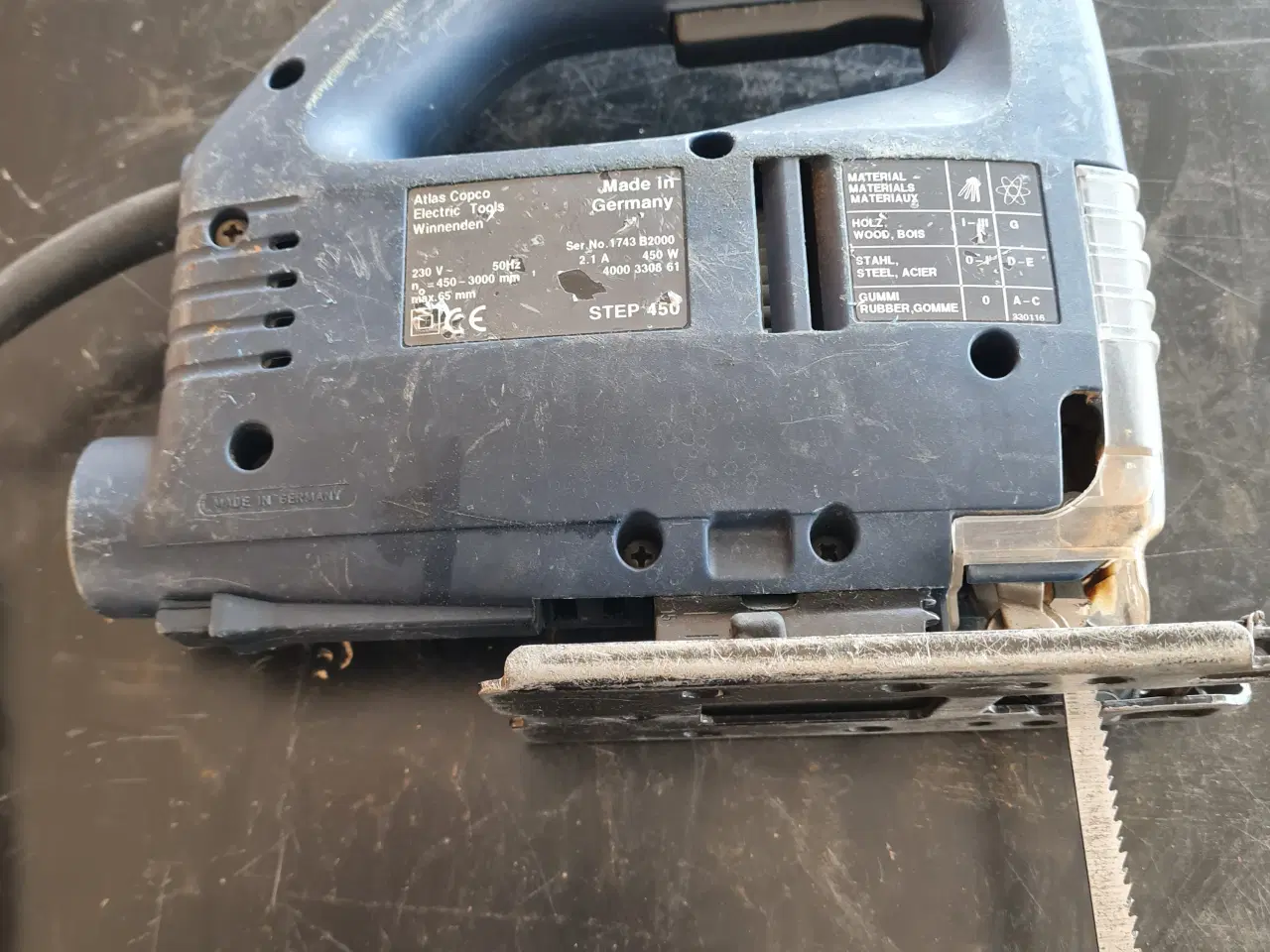 Billede 1 - Stiksav AEG 450W 230V 