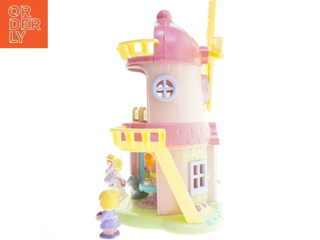 Billede 3 - Legehus med figurer fra Play 2 Learn (str. 35x36 cm)