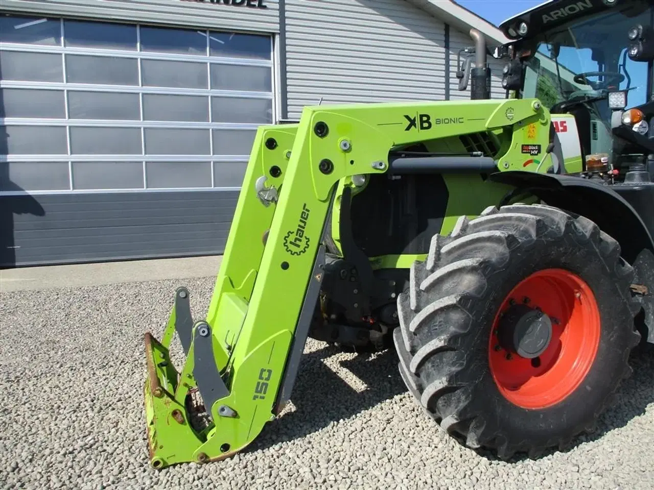 Billede 14 - Hauer XB150 Bionic frontlæsser med beslag til Claas Arion 600 serie