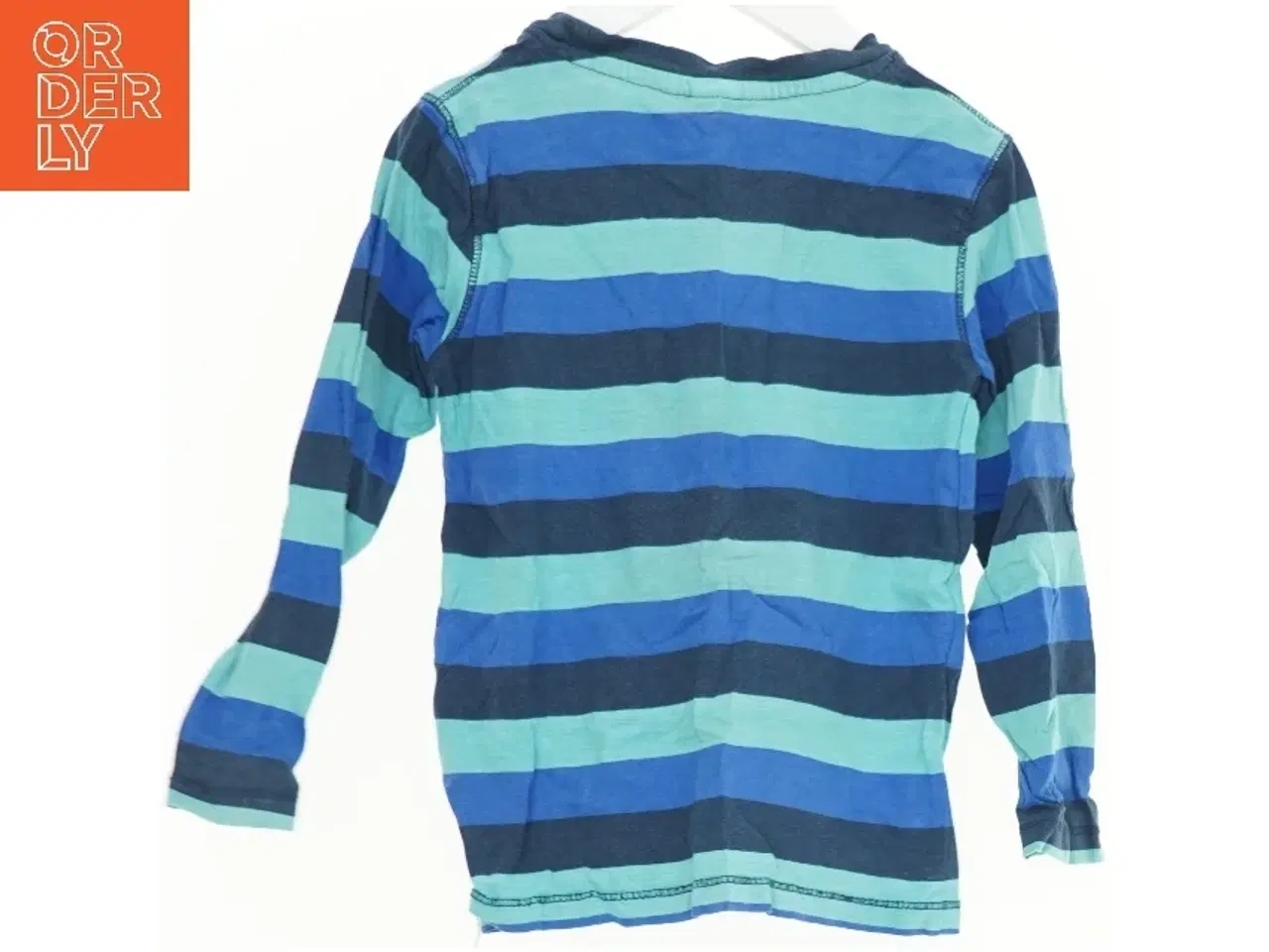 Billede 2 - Langærmet stribet bluse fra H&M (str. 104)