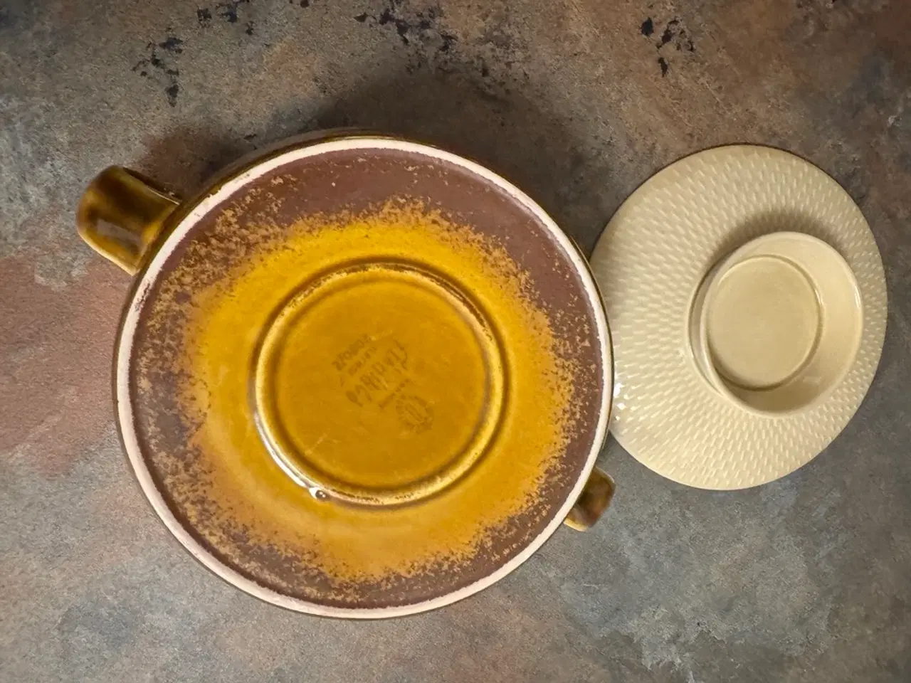 Billede 4 - Vintage Stavangerflint "Flamingo" serveringsfad 