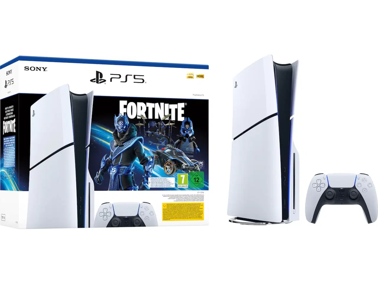 Billede 1 - PlayStation 5 slim med Fortnite - Helt ny