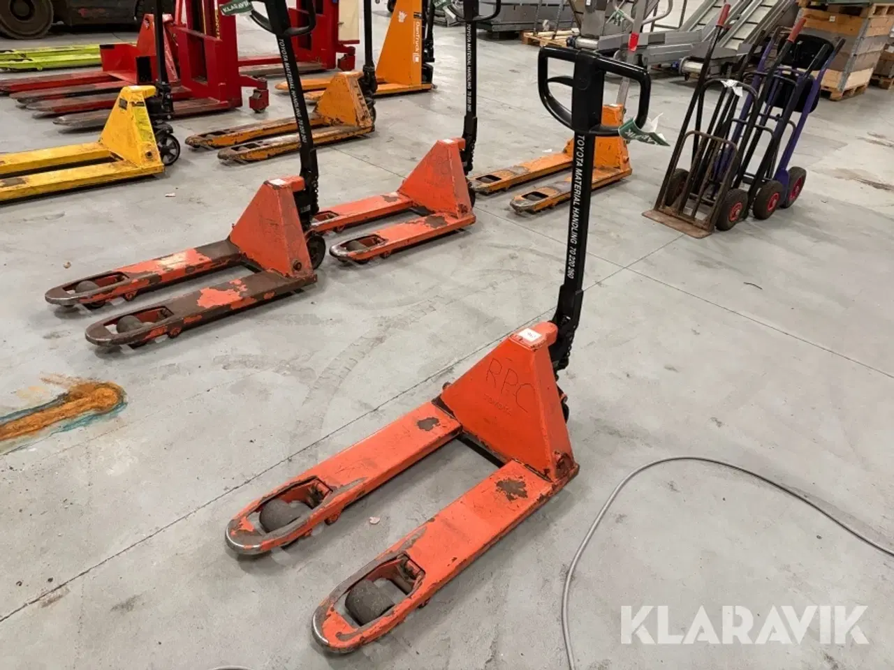 Billede 1 - Palleløfter Toyota BT lifter til halv-paller