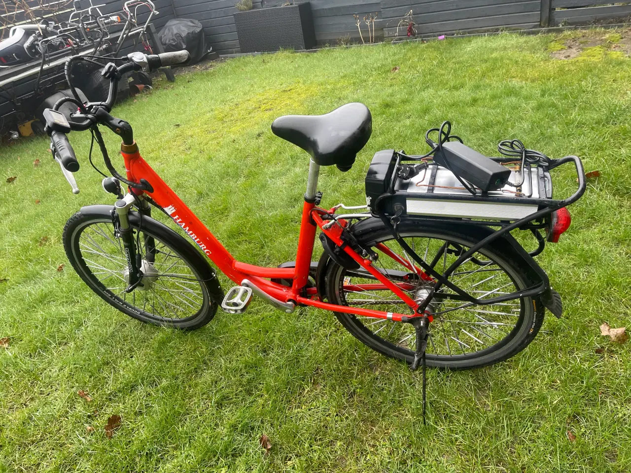 Billede 5 - El cykel med 2 batteri og en oplader 