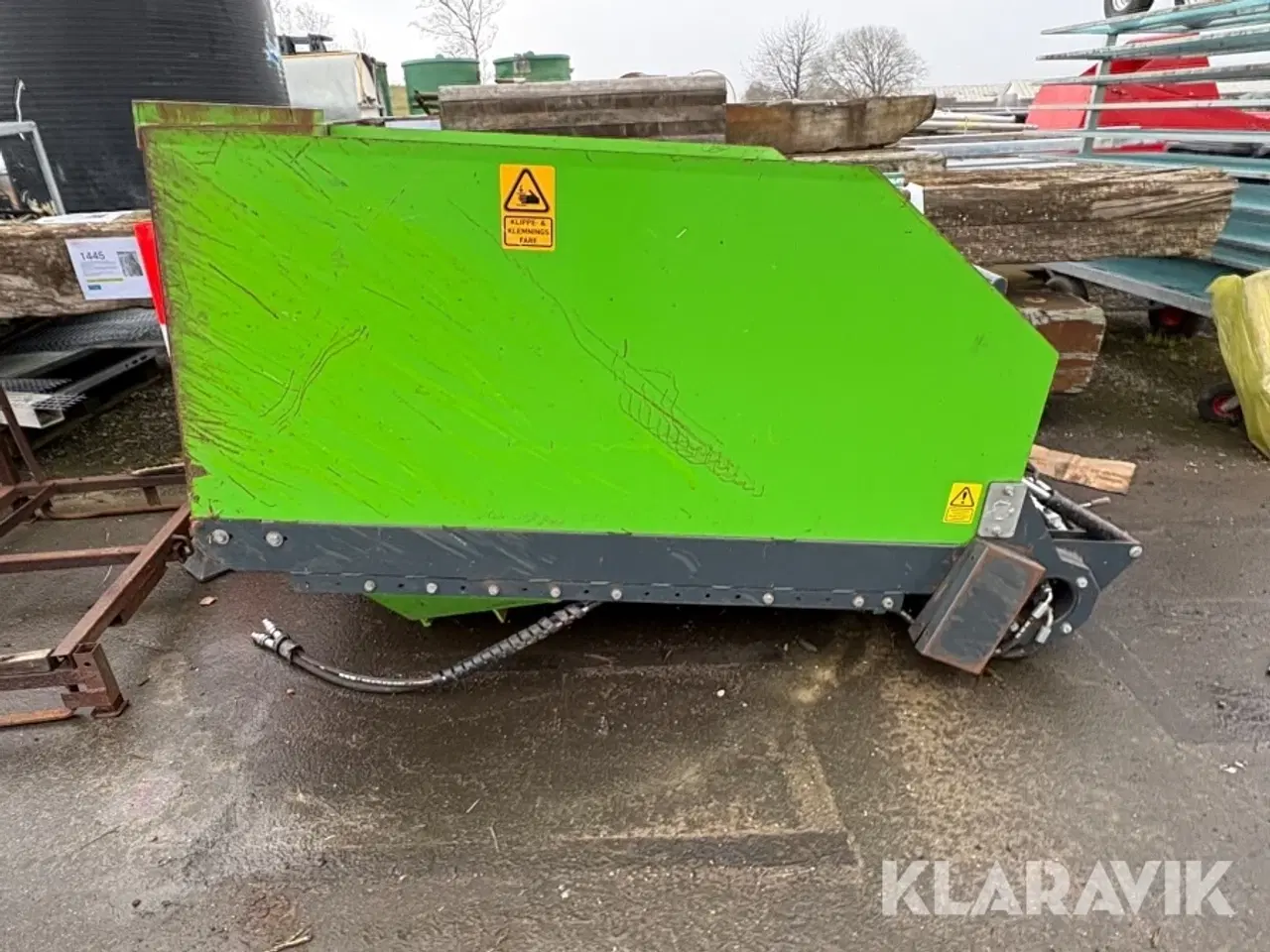 Billede 4 - Halm udlægger