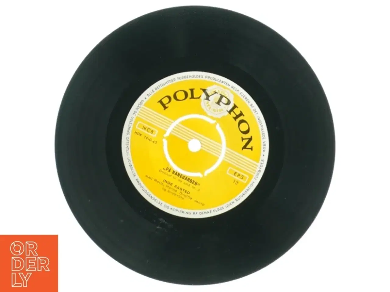 Billede 2 - Børne Polyphon vinylplade EPS 13 (str. 18 x 18 cm)