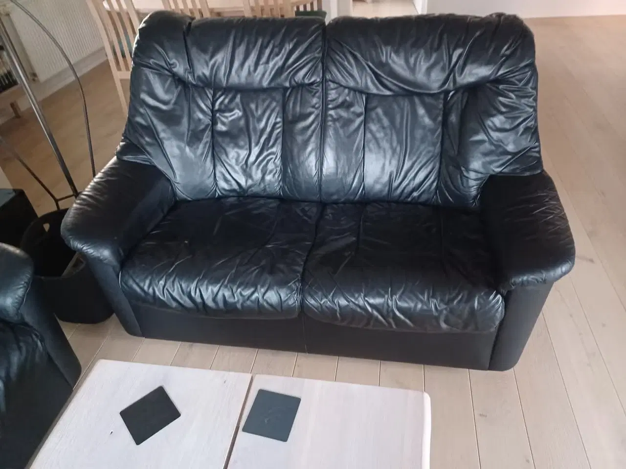 Billede 2 - Lædersofa 3+2 person