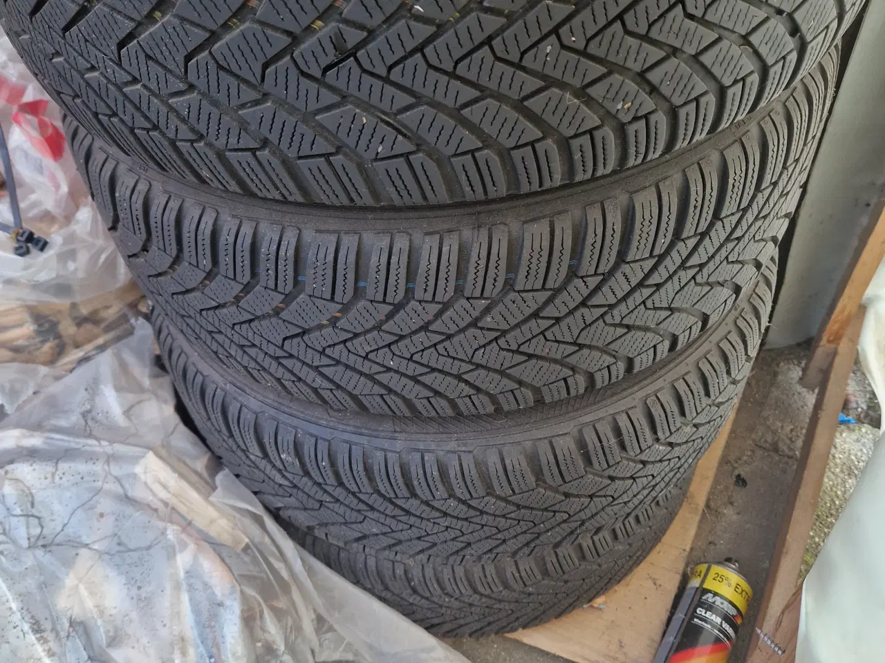 Billede 2 - Stålfælge med dæk 