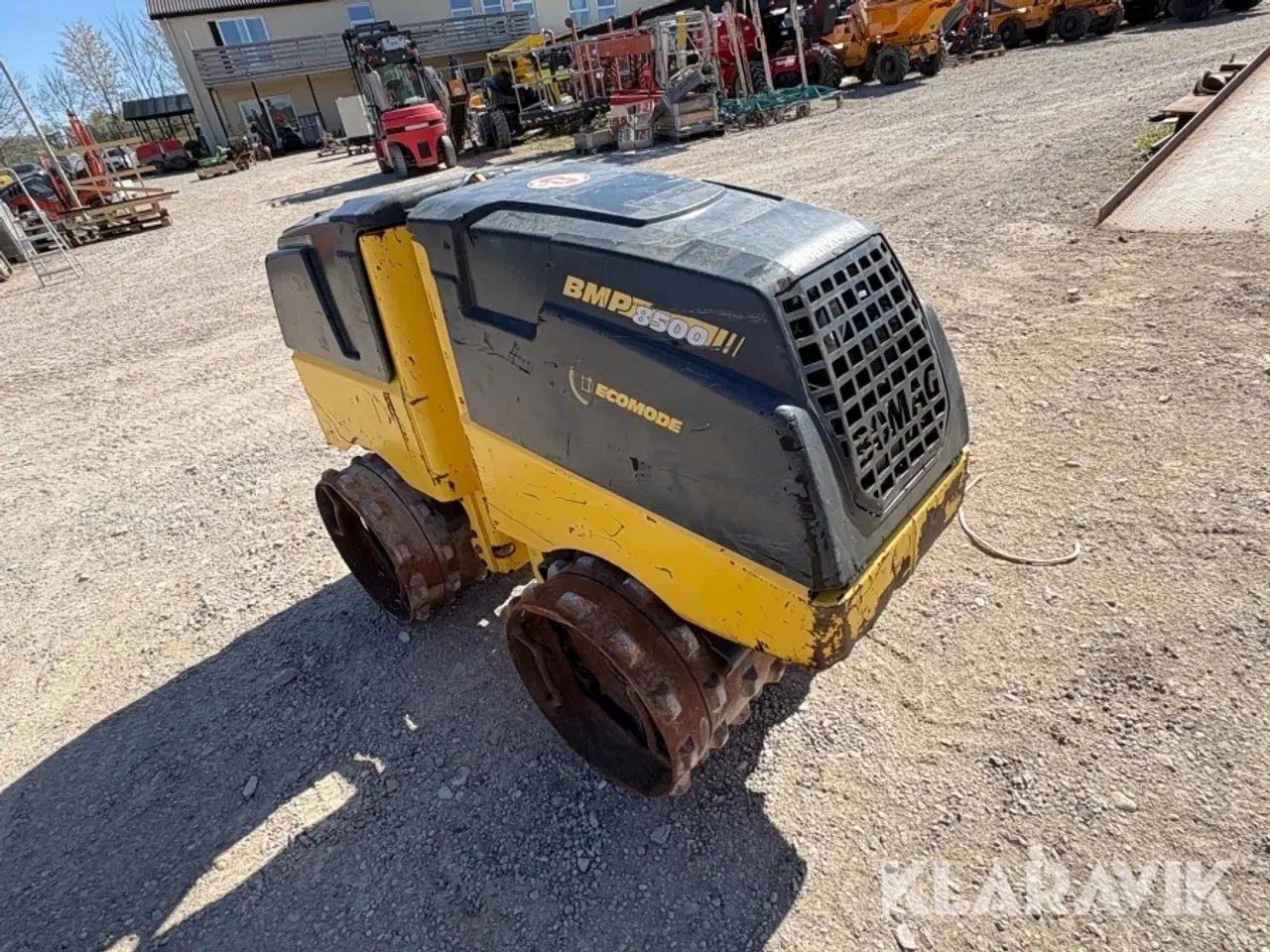 Billede 4 - Råjordskompaktor Bomag BMP 8500