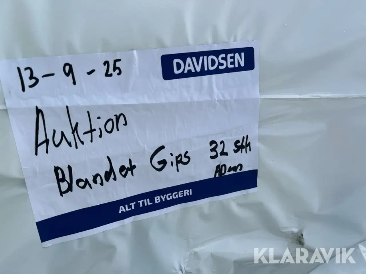 Billede 4 - Gipsplader Knauf blandet lot 105 plader