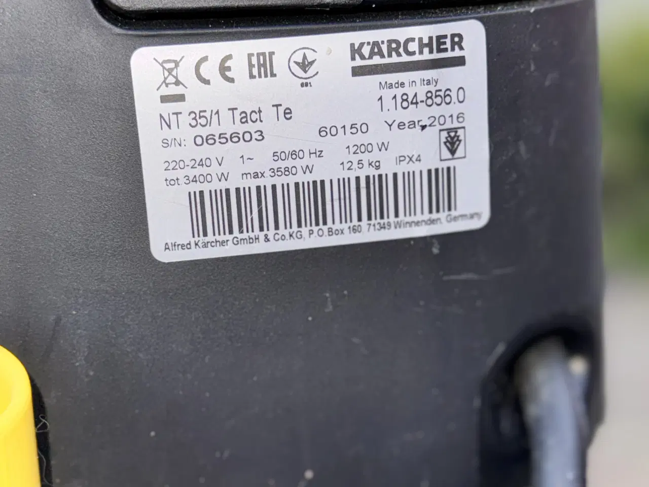 Billede 3 - Kärcher nt 35/1 tact te