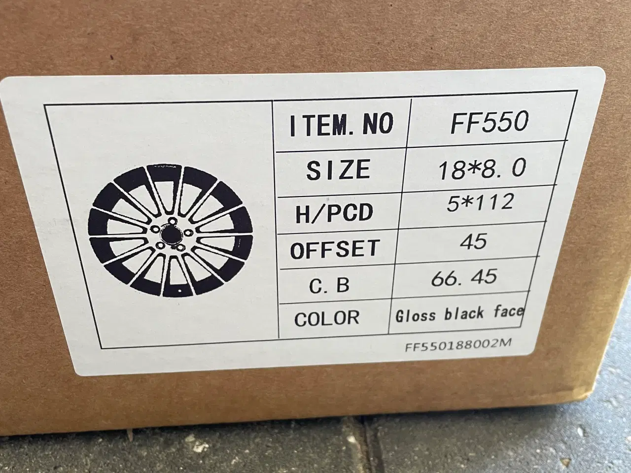 Billede 2 - Helt nye 18” fælge 