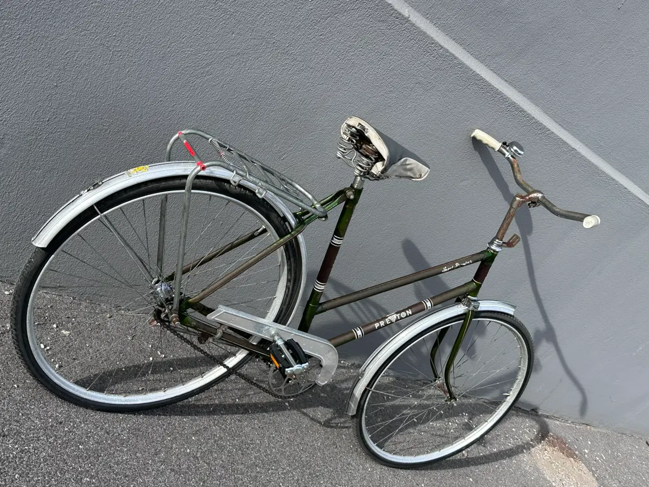 Billede 4 - Mørkegrøn Preston Sport Populær damecykel