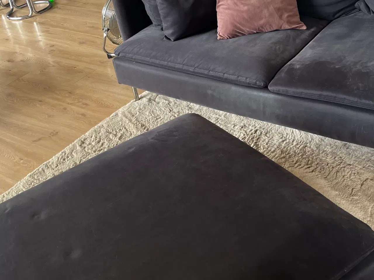 Billede 4 - IKEA SÖDERHAMN modulsofa m. chaiselong – mørkegrå 