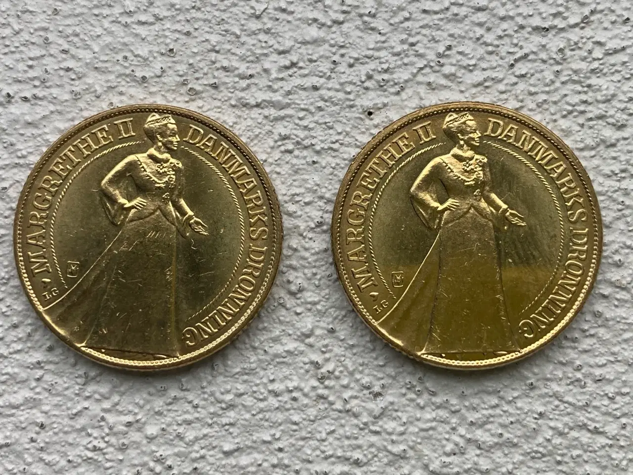 Billede 1 - Jubilæumsmønter. Dronning Margrethe II 25 års jub