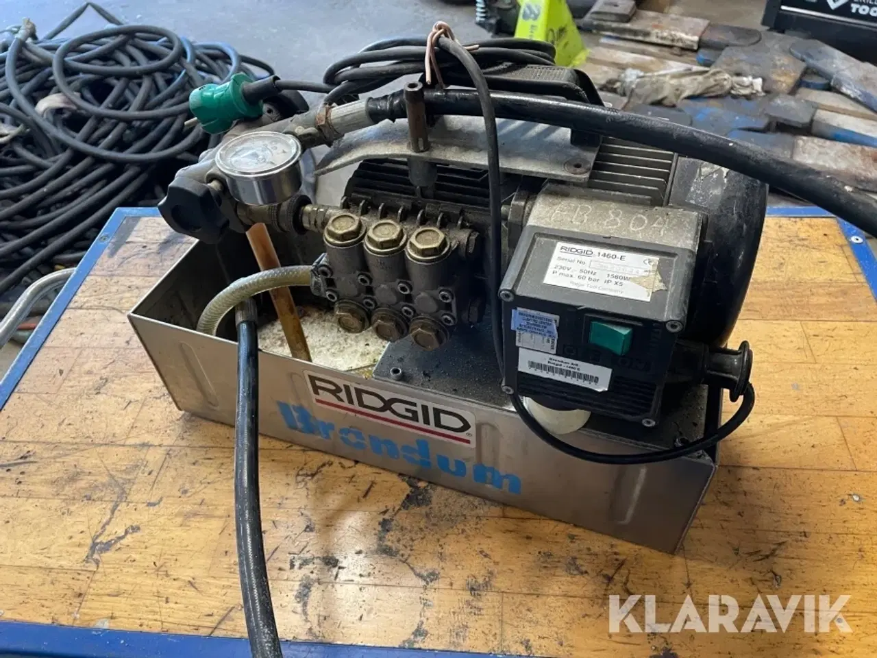 Billede 6 - Ridgid 1460-E trykprøvningspumpe RIDGID