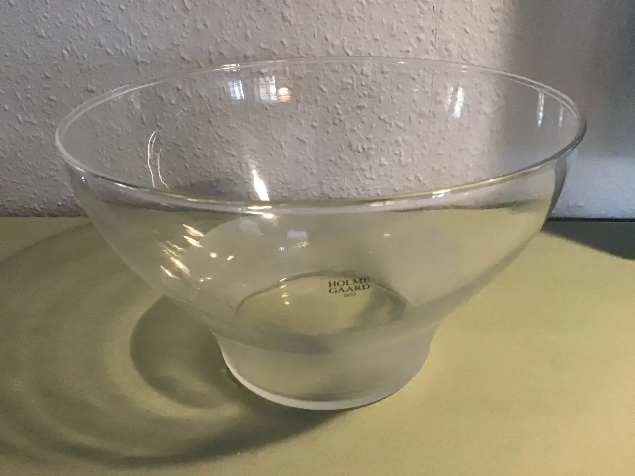 Billede 1 - Holmegaard glasskål