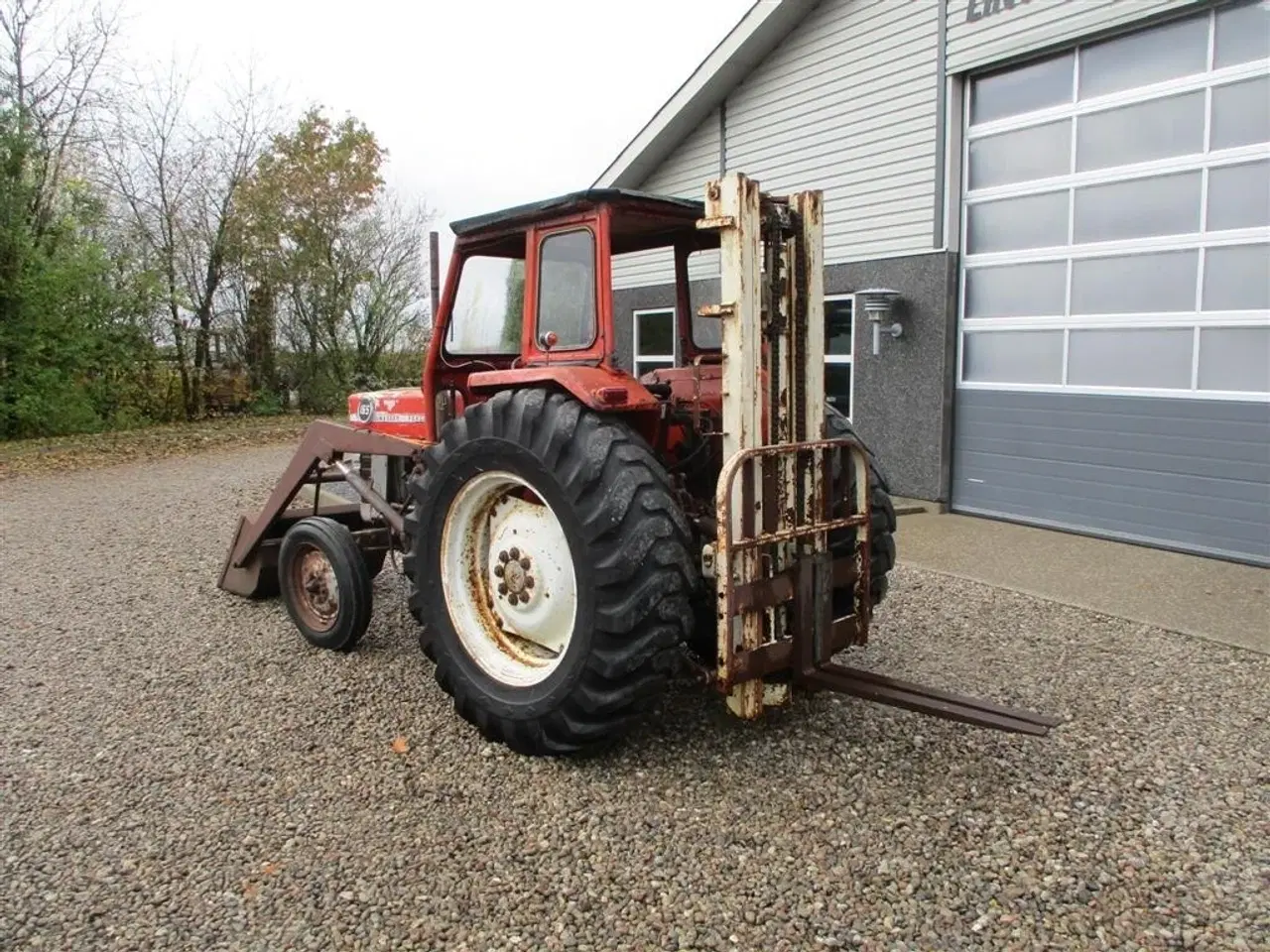 Billede 6 - Massey Ferguson 165 Med Trucktårn og Frontlæsser