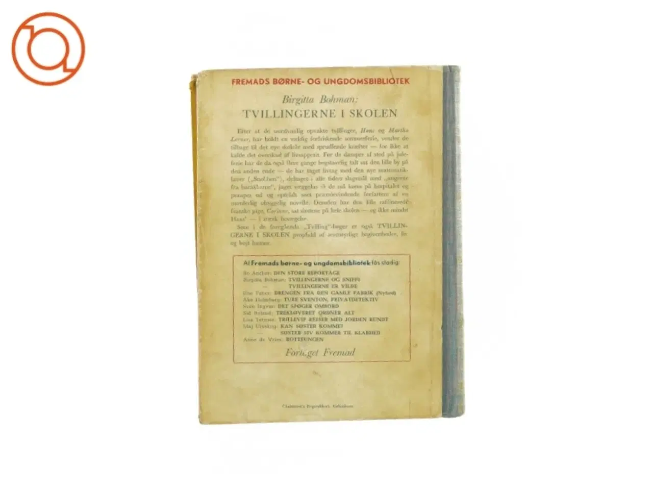 Billede 2 - Tvillingerne i skolen af Birgitta Bohman (Bog)