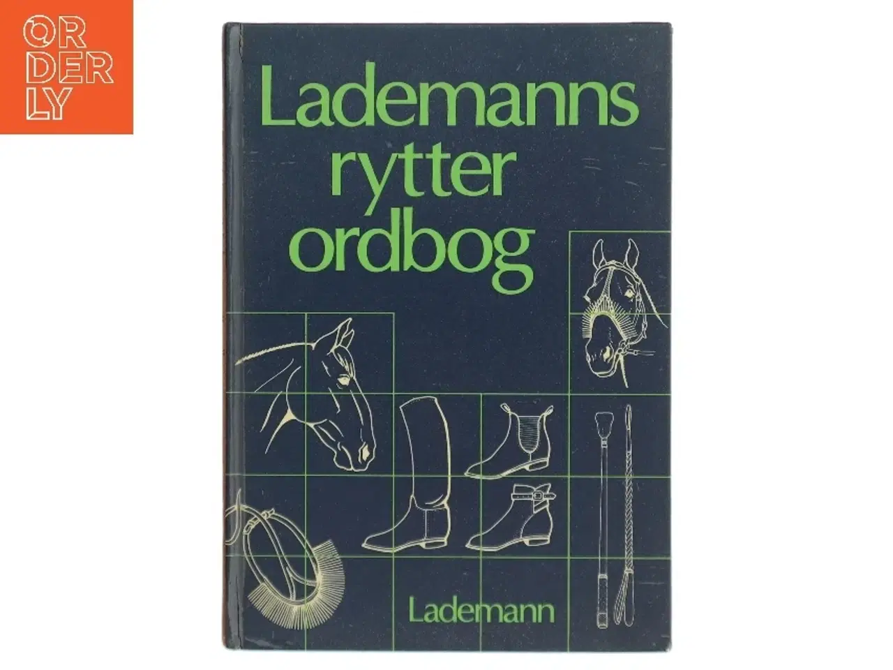 Billede 1 - Lademanns rytter ordbog af Poul Lindegaard (Bog)