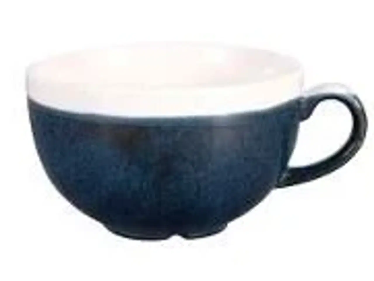 Billede 1 - 12 stk. Cappuccino kop mørke blå 22,7 cl Monochrome Churchill