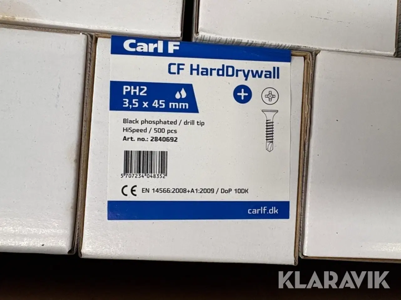 Billede 9 - Skruer og skiver Carl F HardDrywall/håndværkerskruen